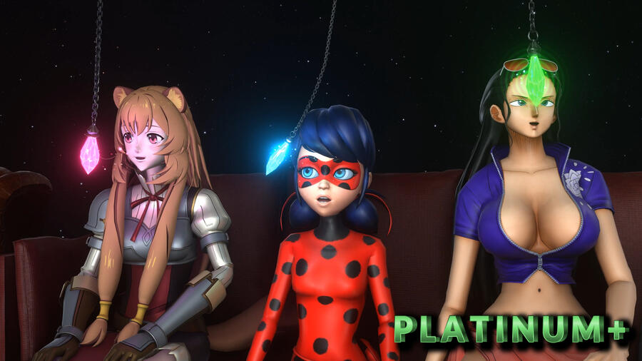 Ladybug + Raphtalia + Nico Robin
