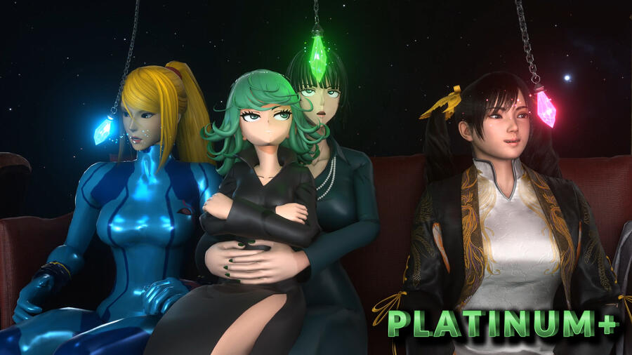 Samus + Fubuki + Tatsumaki + Ling Xiaoyu Samus + Fubuki + Tatsumaki + Ling Xiaoyu
