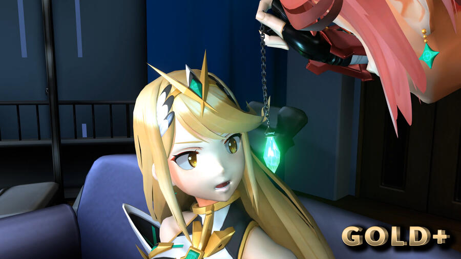 Mythra Hypnotized by Pyra (Part 1)