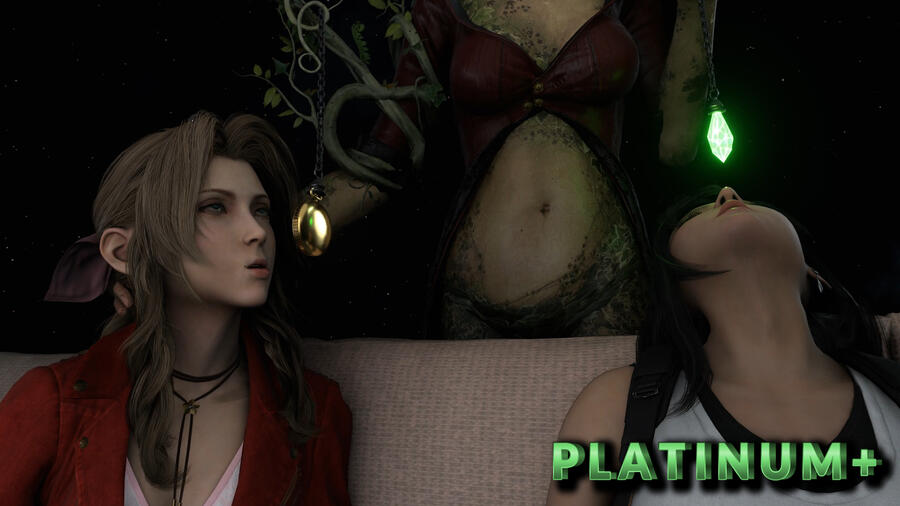 Aerith and Tifa Hypnotized by Poison Ivy (Part 3)