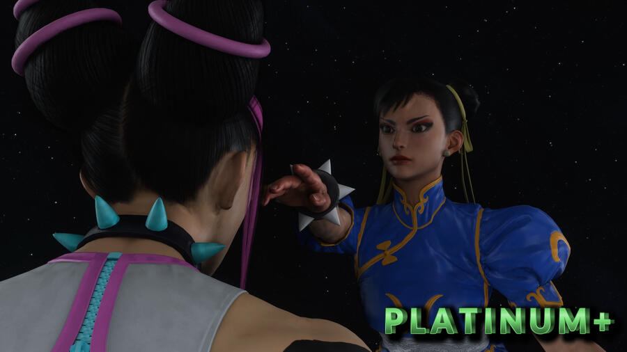 Chun-li vs Juri Han (Part 1)