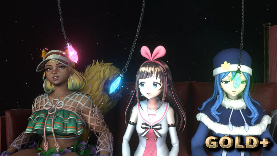 Kizuna AI + Squirrel Girl + Juvia Lockser Kizuna AI + Squirrel Girl + Juvia Lockser